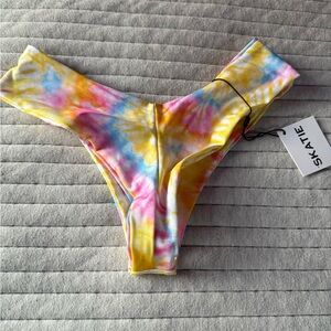 Skatie Multicolor Tie-Dye Bikini Bottom